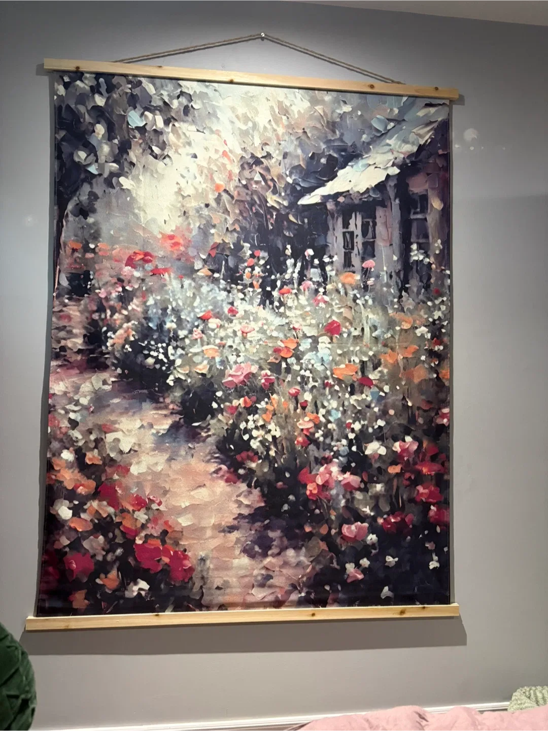 Floral Tapestry Wall Hanging