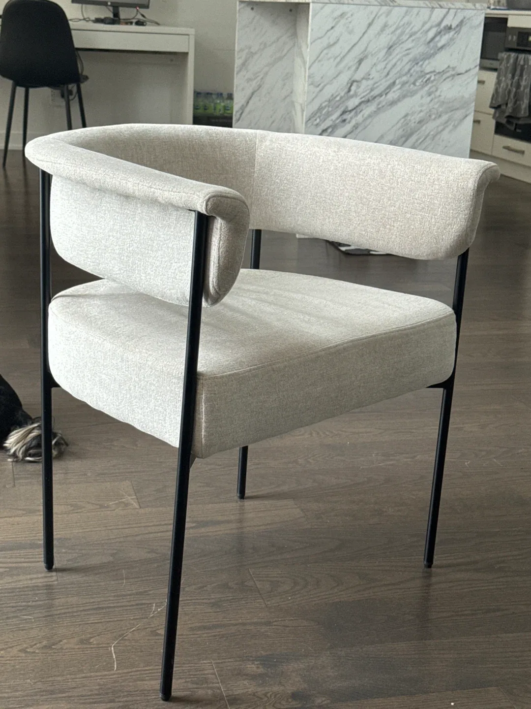 Bouclair Modern Accent Chair - Like New! image indicator(2)