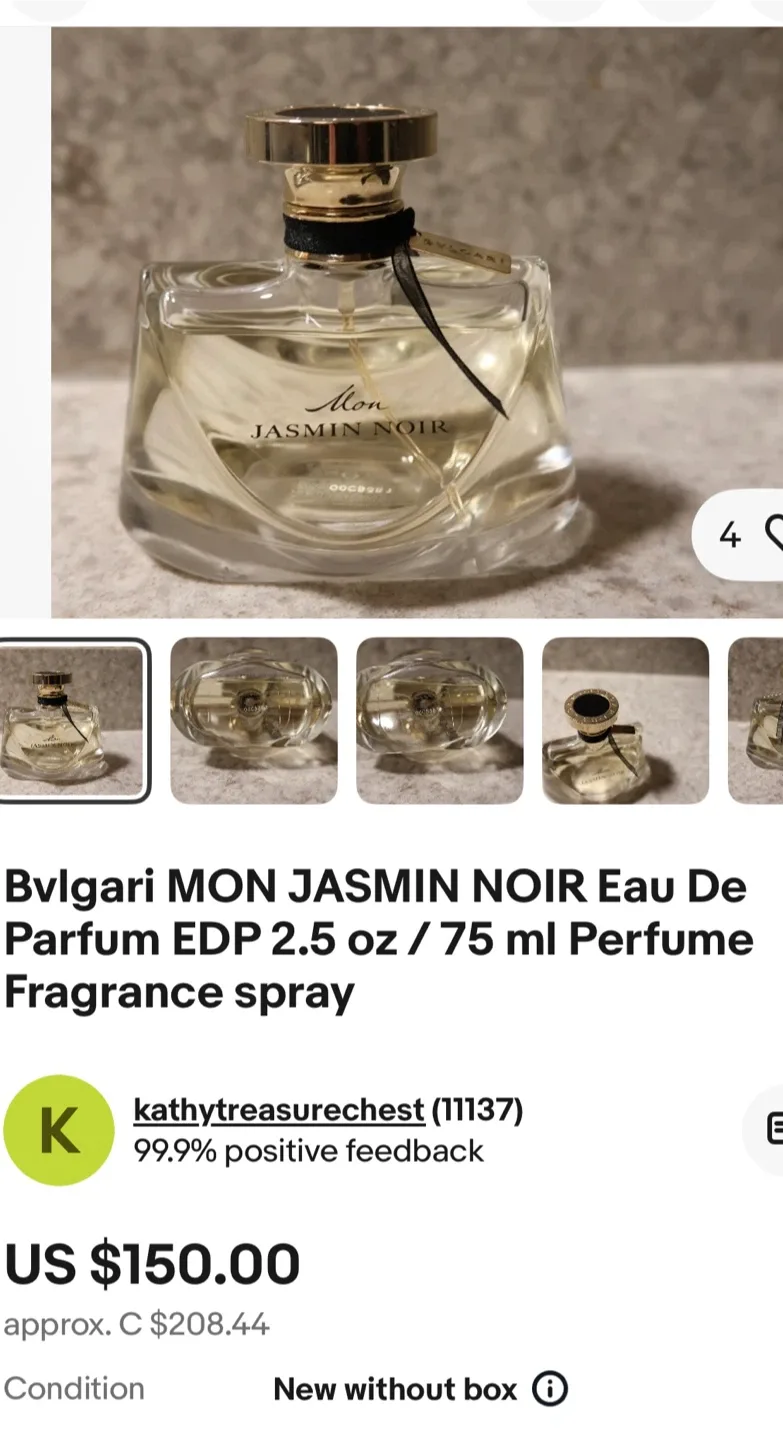 Bvlgari Mon Jasmin Noir Eau de Parfum image indicator(4)