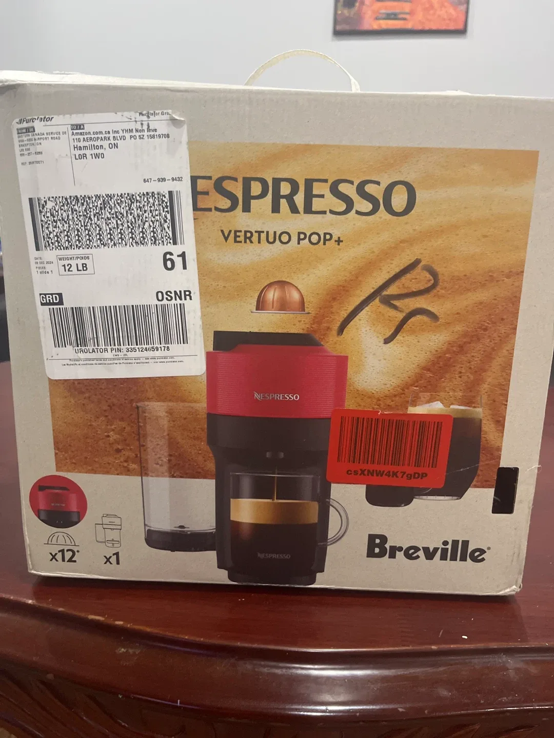 Nespresso Vertuo Pop+ Coffee Machine thumbnail