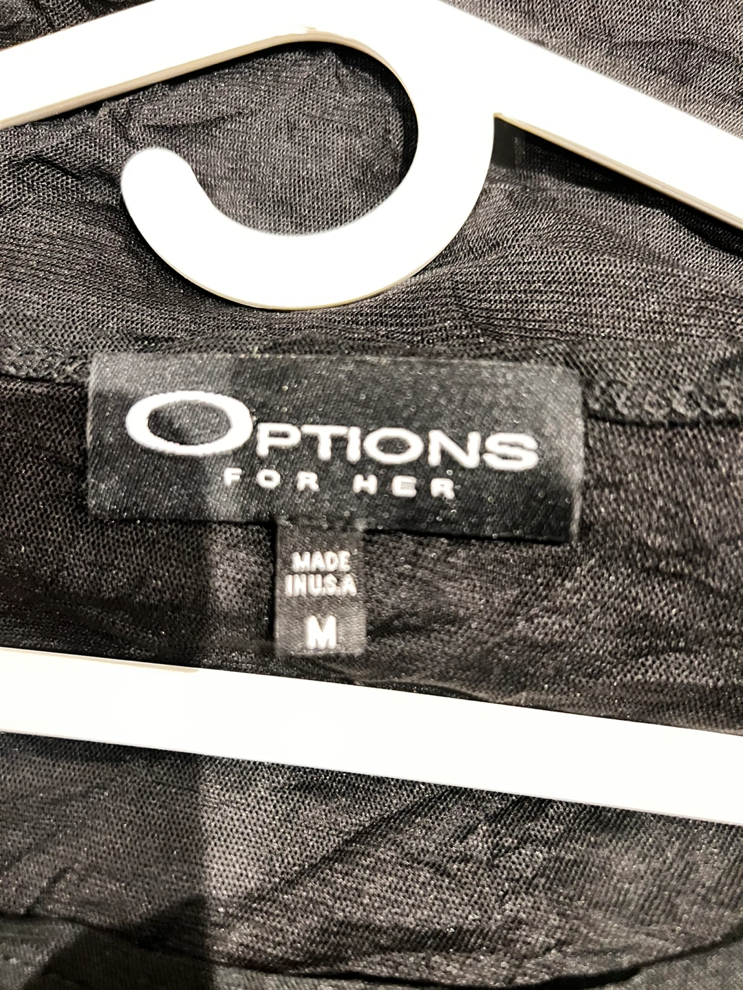 Options For Her Black Top - Size M - photo 3