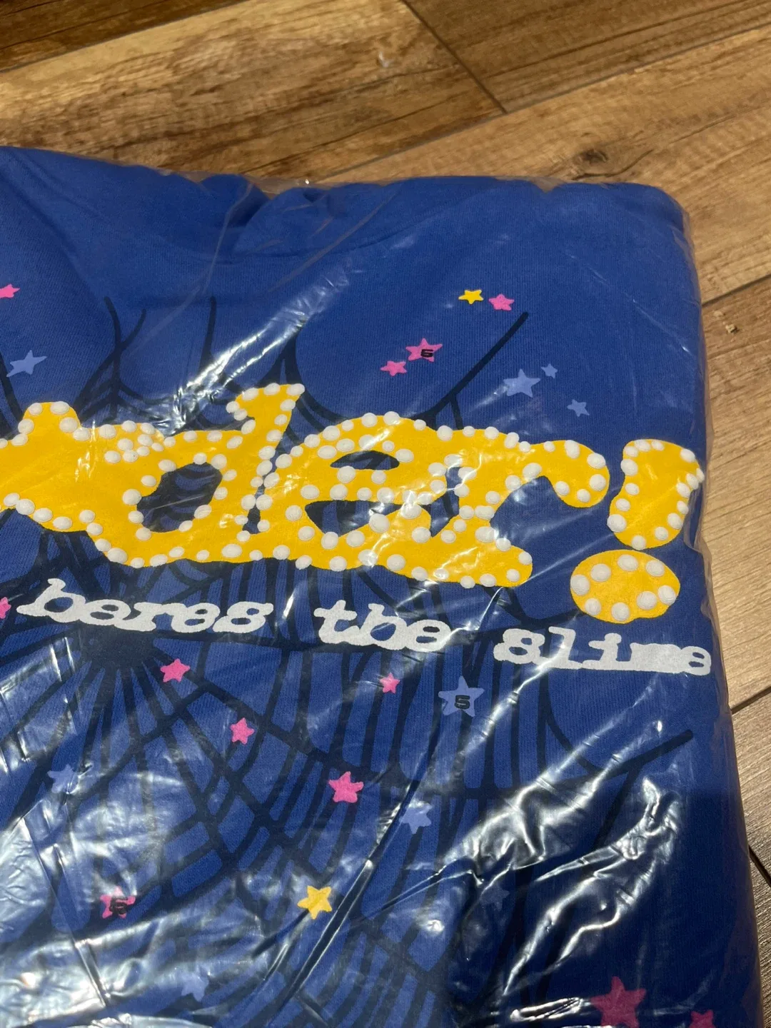 Sp5der Blue Hoodie image indicator(3)