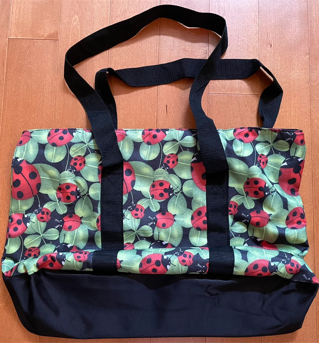 Ladybug Print Shoulder Bag with Pouch - photo 2