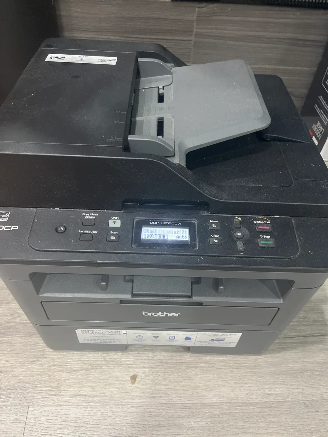 Brother DCP-L2550DW Wireless Black & White Printer thumbnail
