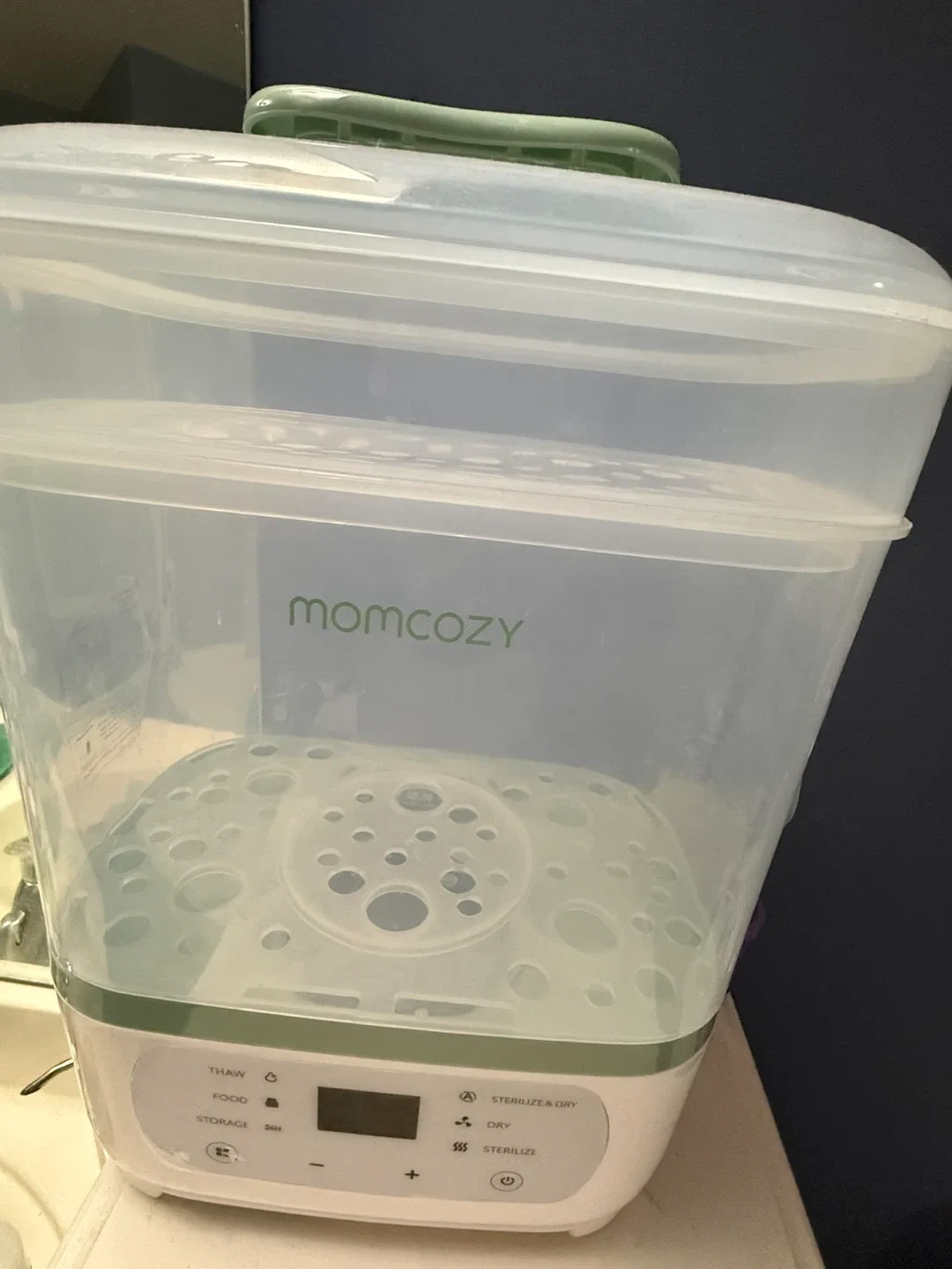 Momcozy Baby Bottle Sterilizer and Dryer image indicator(2)