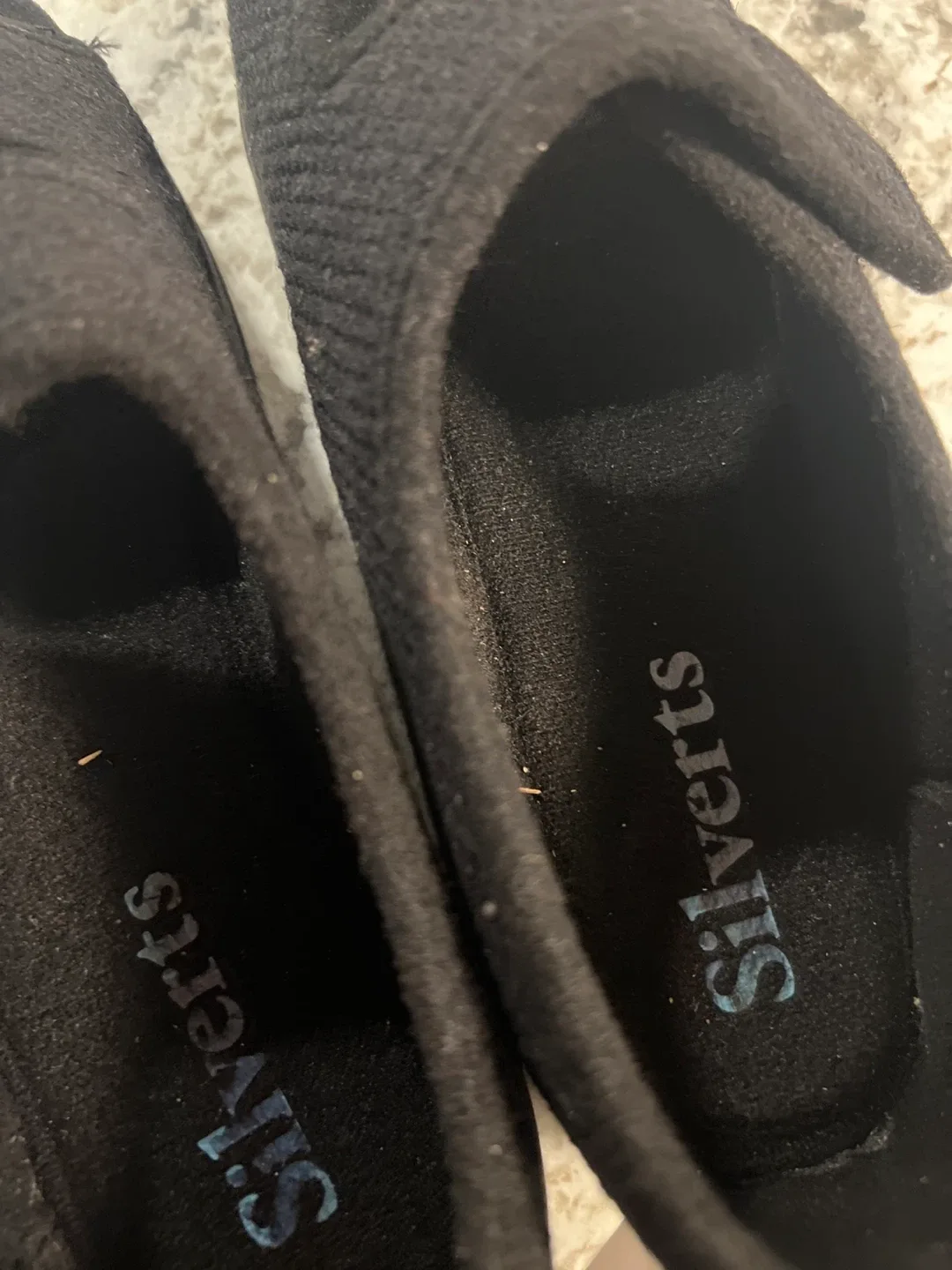 Silverts Easy Adjustable Closure Slippers - Black image indicator(4)