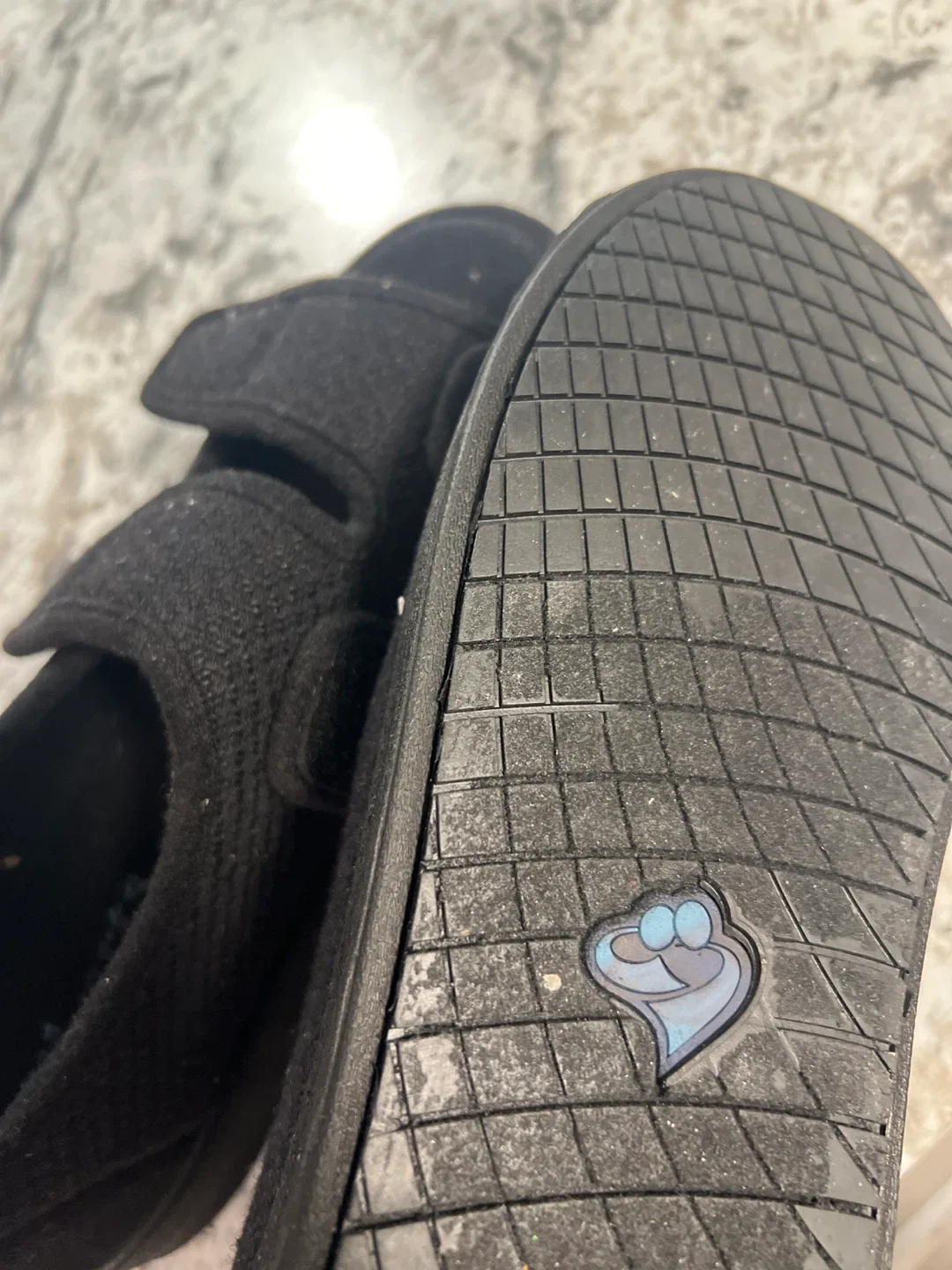 Silverts Easy Adjustable Closure Slippers - Black image indicator(3)