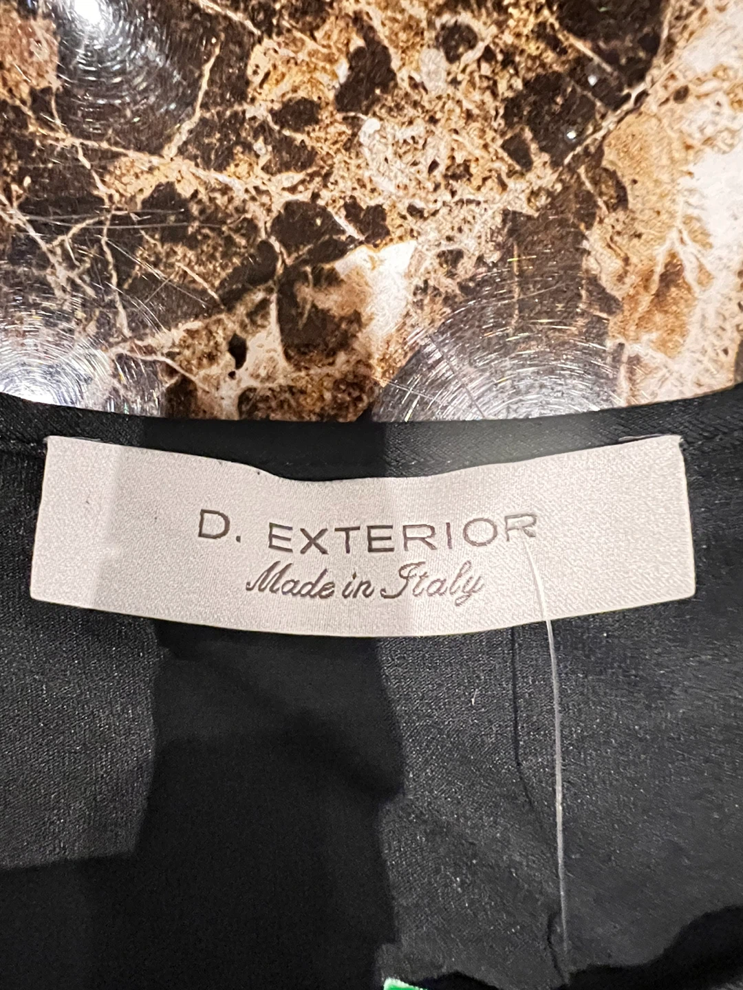 D. Exterior Black Tank Dress - Size 46 - photo 3
