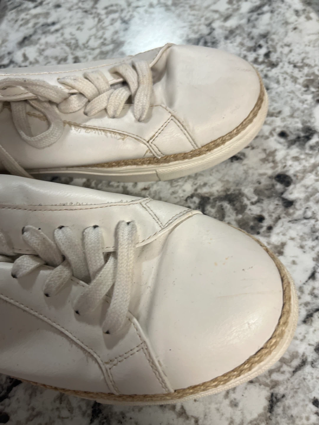 JNY White Sneakers - Size 9