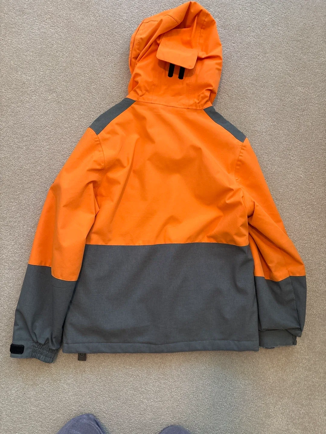Firefly Boys' Ski Jacket - Orange & Grey image indicator(4)