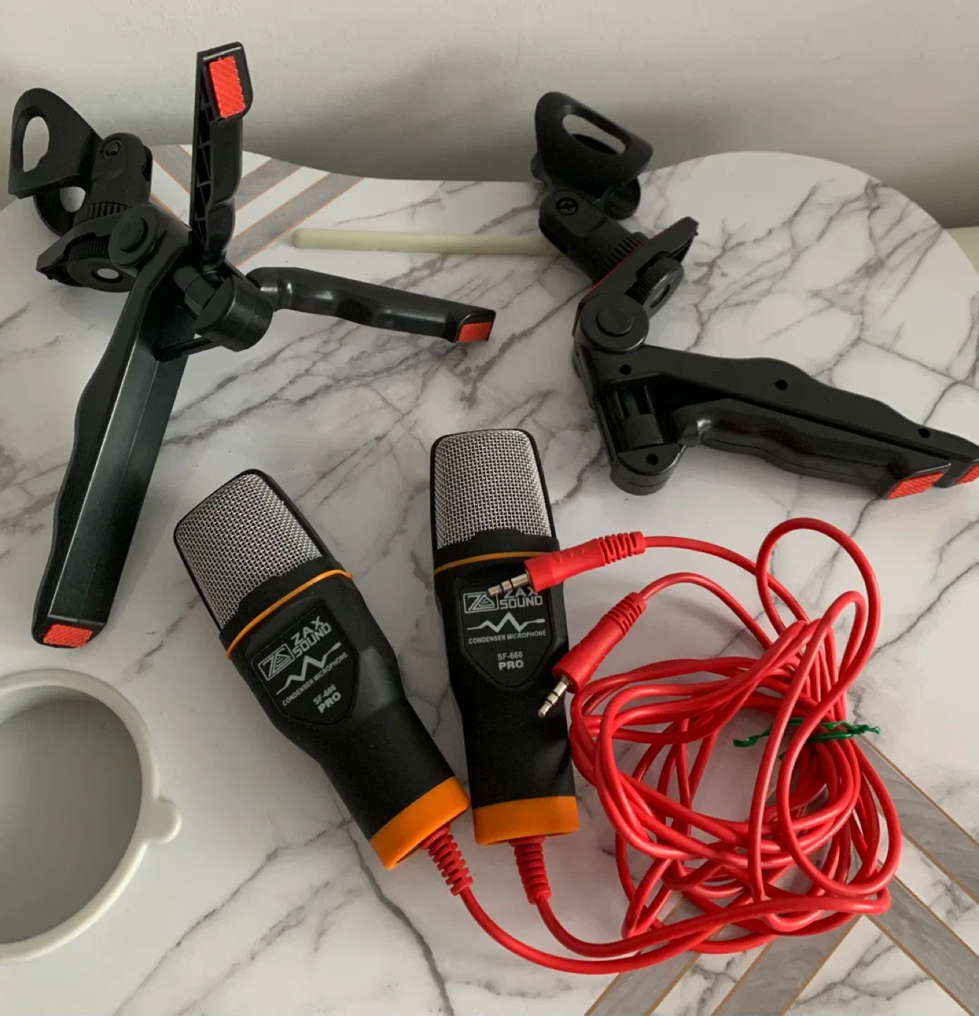 Zax Sound SF-666 PRO Condenser Microphones - Pair image indicator(2)