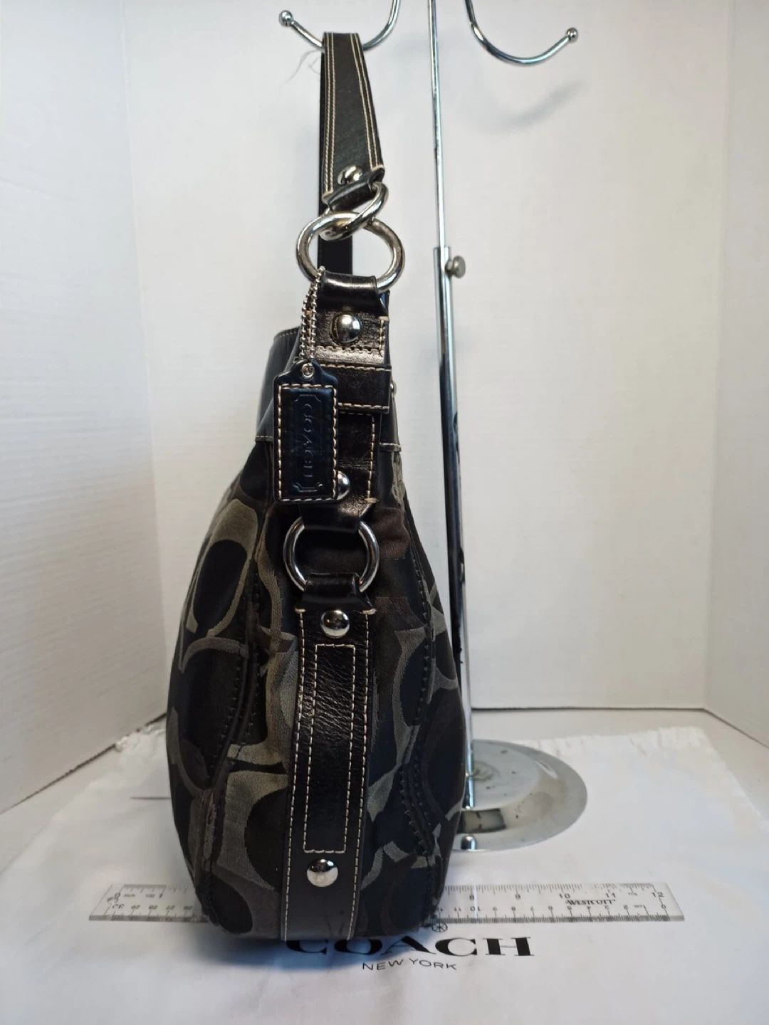 Coach Black/Grey Hobo Bag - photo 2