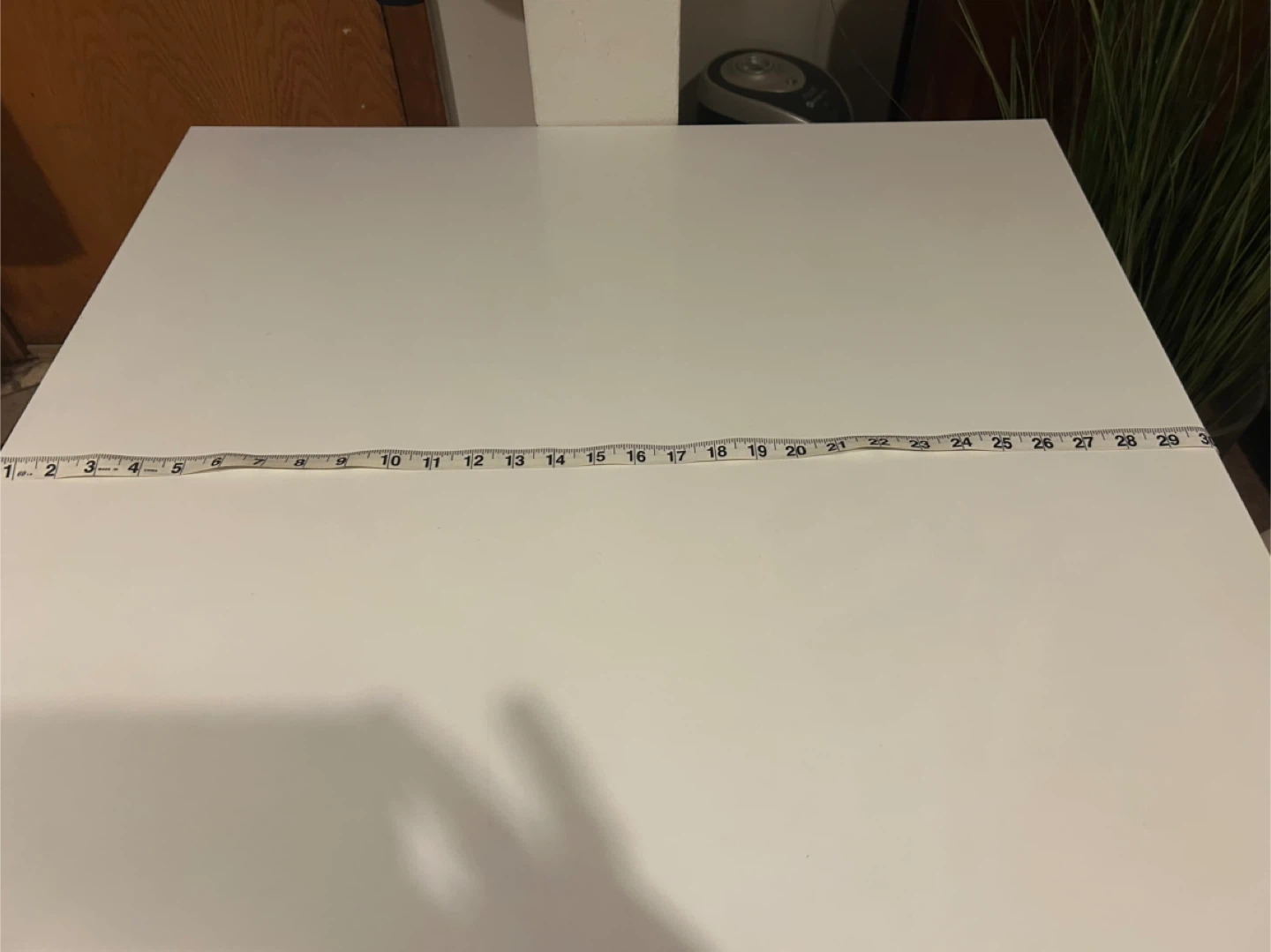 IKEA LAGKAPTEN / ADILS White Table - 29x29" - photo 2