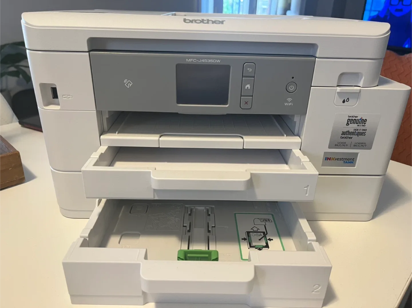 Brother MFC-J4535DW INKvestment Tank Printer image indicator(2)