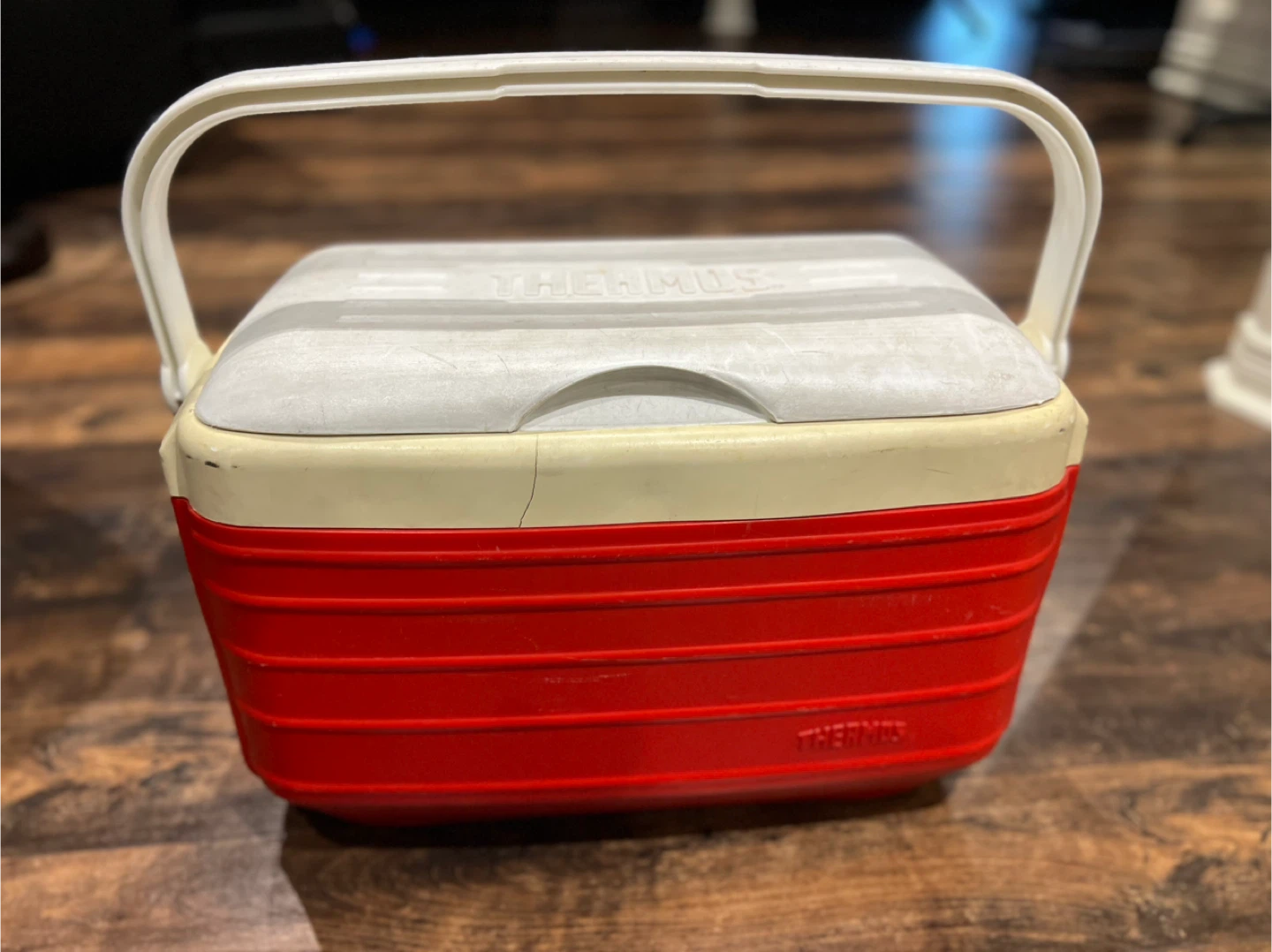 Thermos Cooler - Red and White