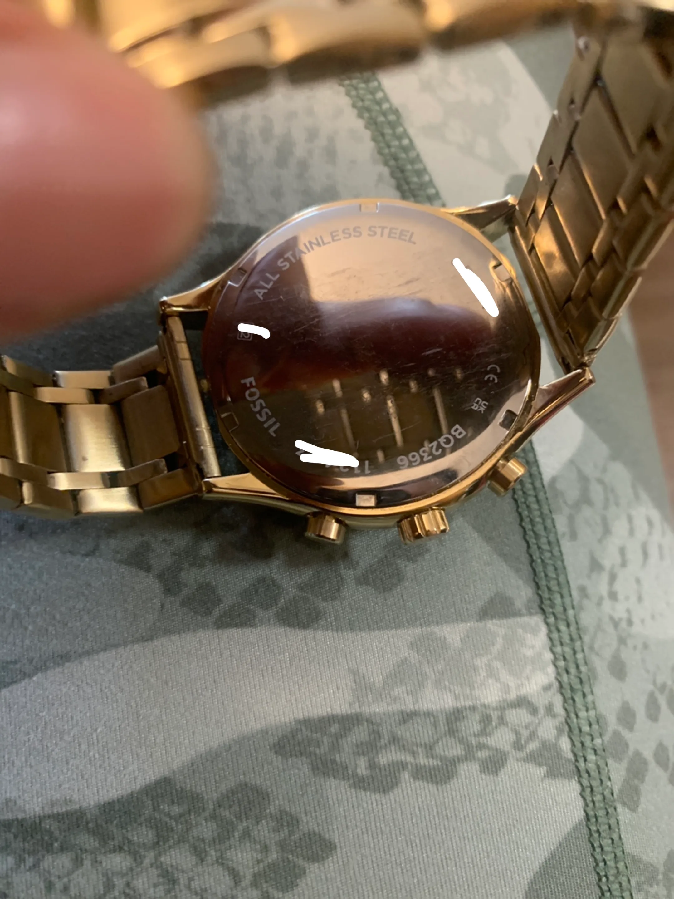 Fossil BQ2366 Gold Watch image indicator(4)