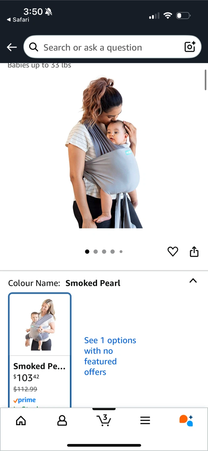 Moby Wrap Baby Carrier - photo 5