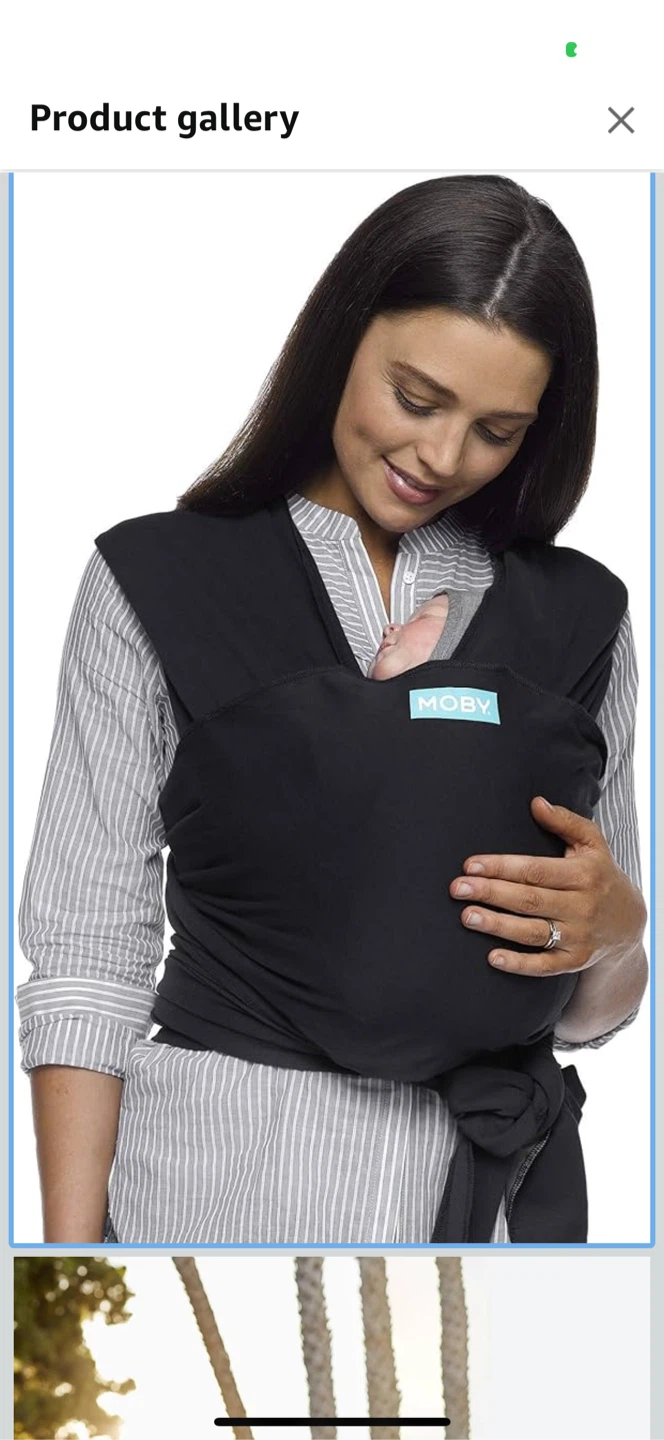 Moby Wrap Baby Carrier - photo 3