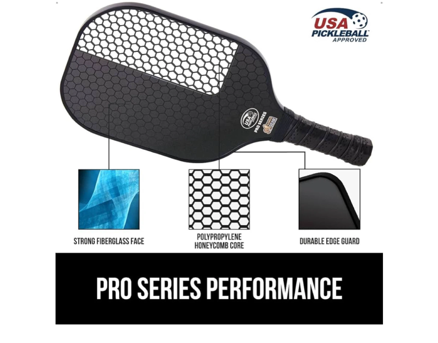 Gorilla Gear Pro Series Pickleball Set - New - photo 3