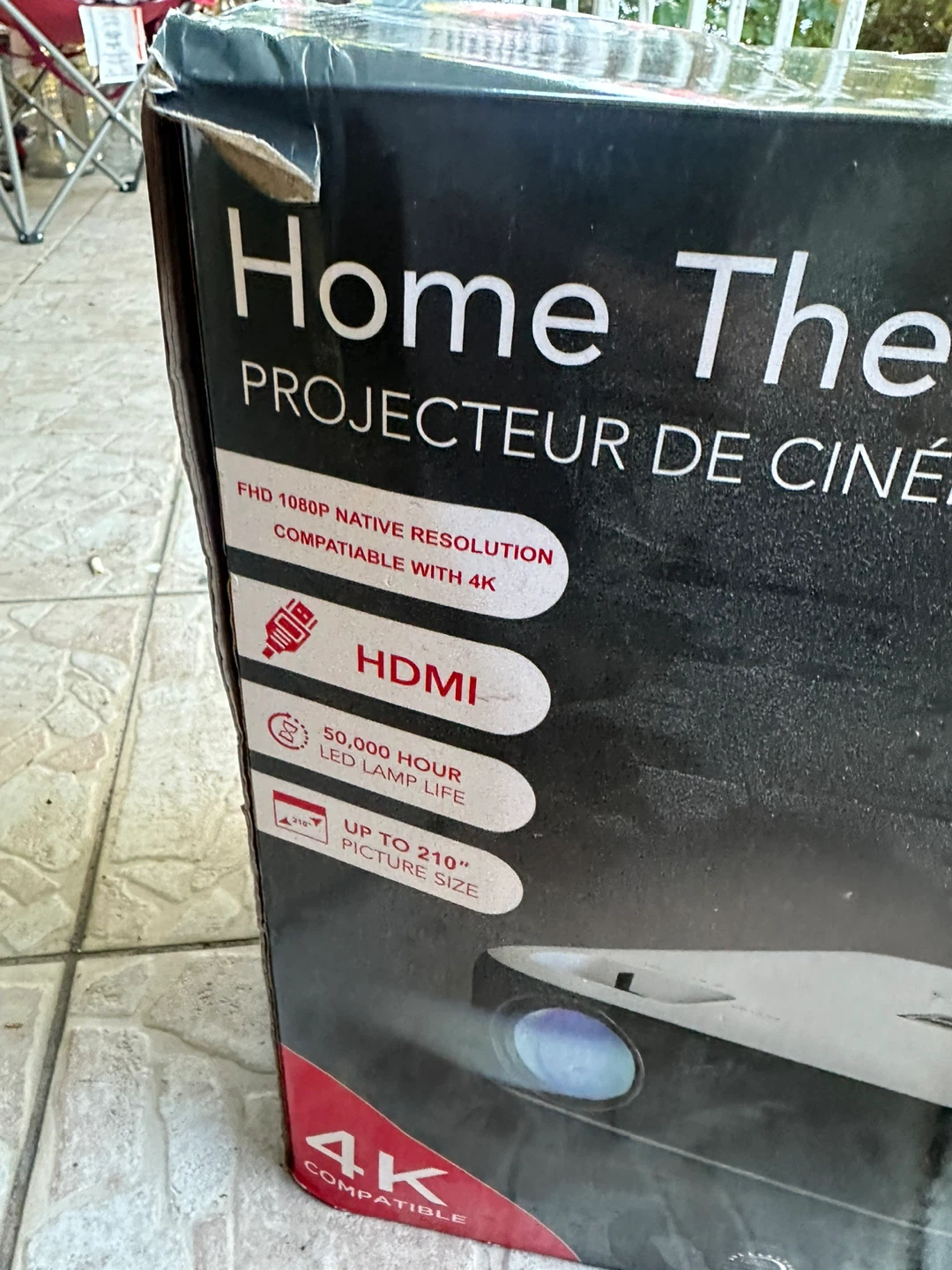 RCA Home Theater Projector - FHD 1080p - photo 2
