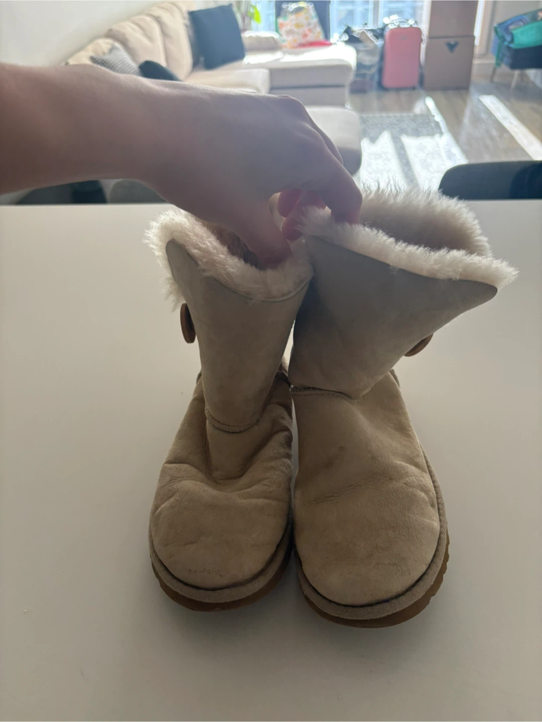 UGG Classic Short Boots, Size 6