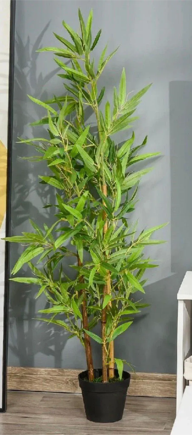 Faux Bamboo Tree in Pot image indicator(2)