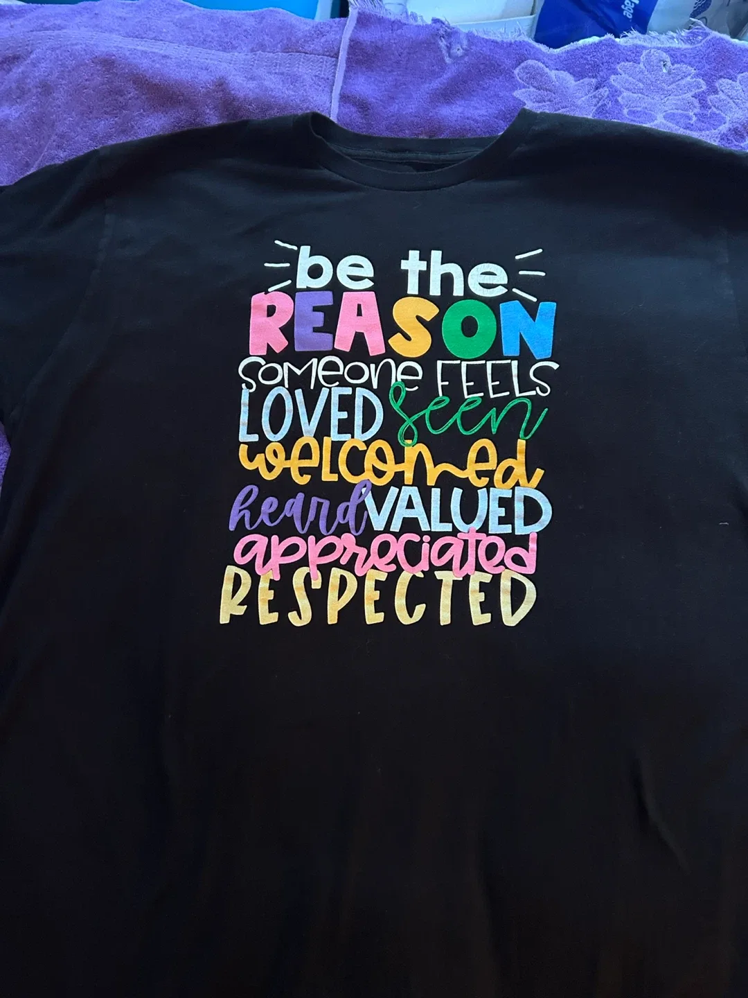 Black Graphic T-Shirt - Size 2XL image indicator(5)