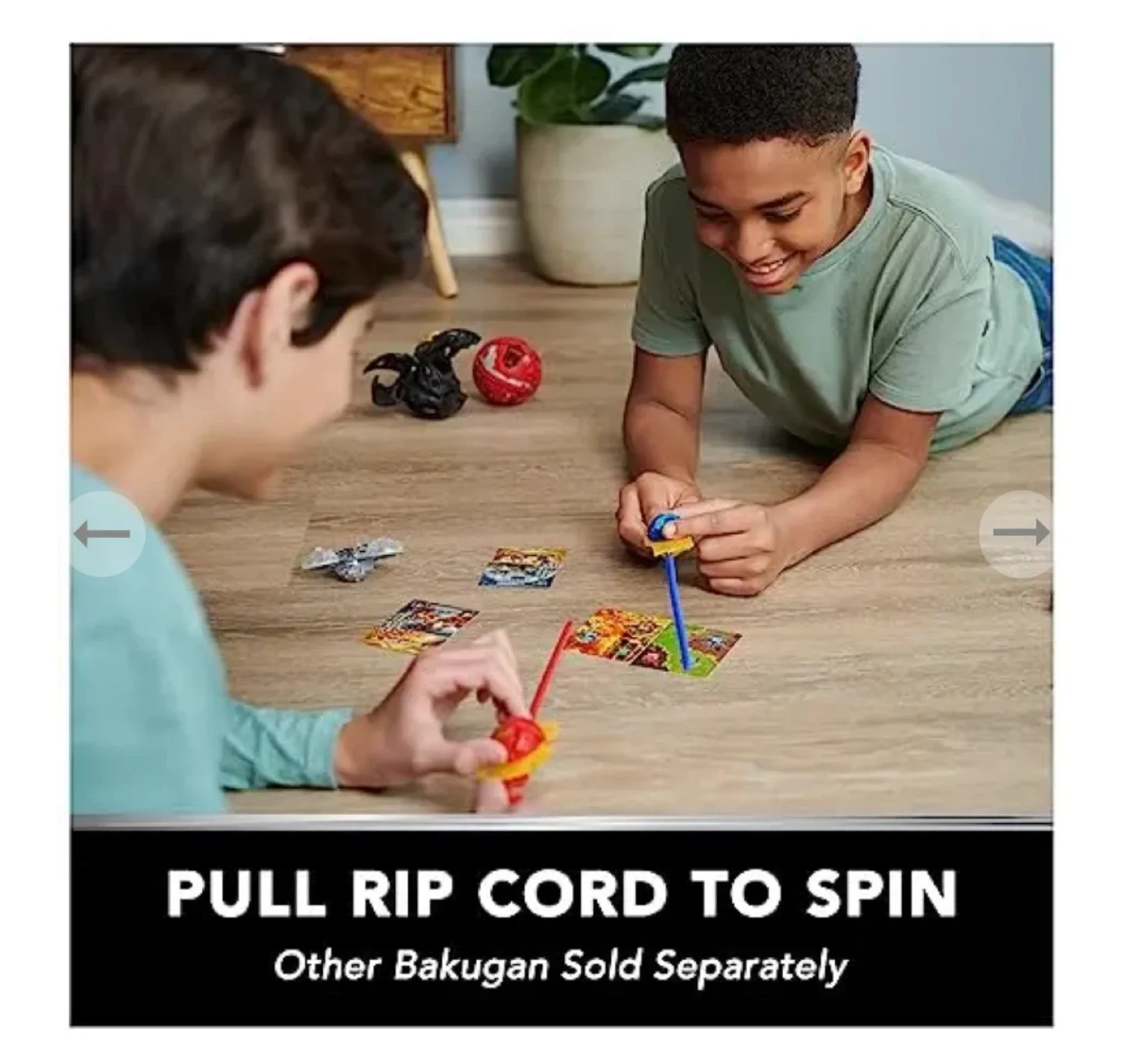 Bakugan Battle Space with Spinning Bakugan image indicator(5)