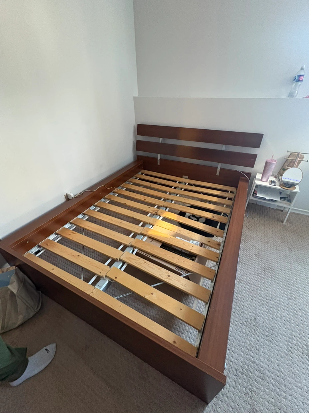 Double/ Full Bed frame - Brown