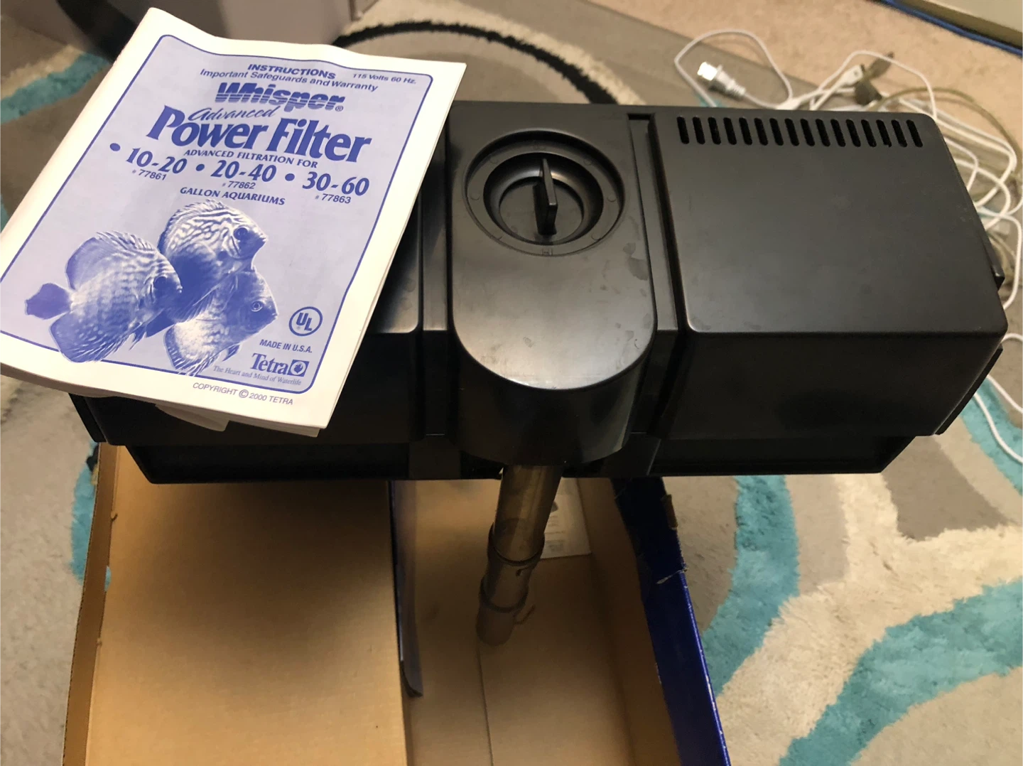 Tetra Whisper 30-60 Gallon Power Filter