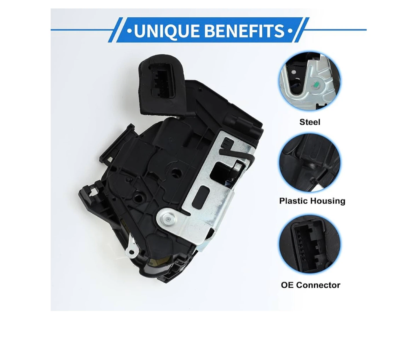 VW Passat Jetta Golf Beetle Front Right Door Lock Actuator - photo 4