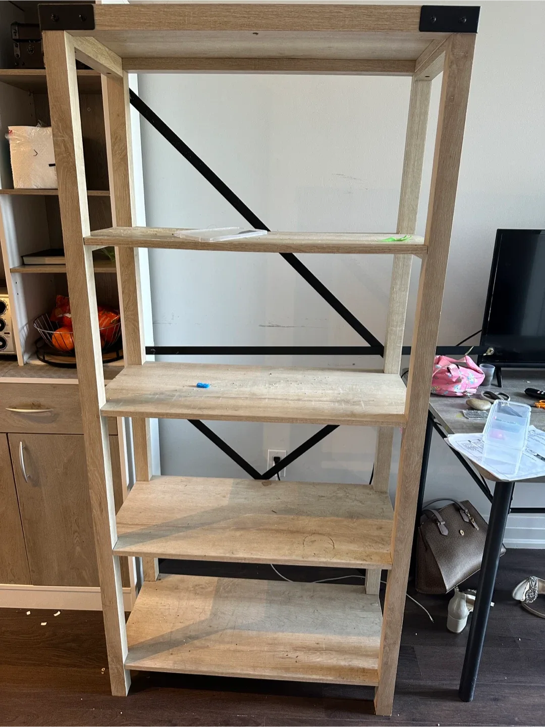 Wooden Shelf Unit thumbnail