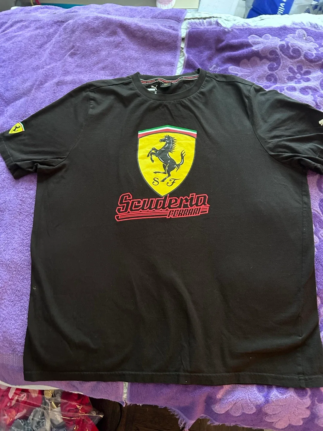 Puma Scuderia Ferrari Black T-Shirt image indicator(2)