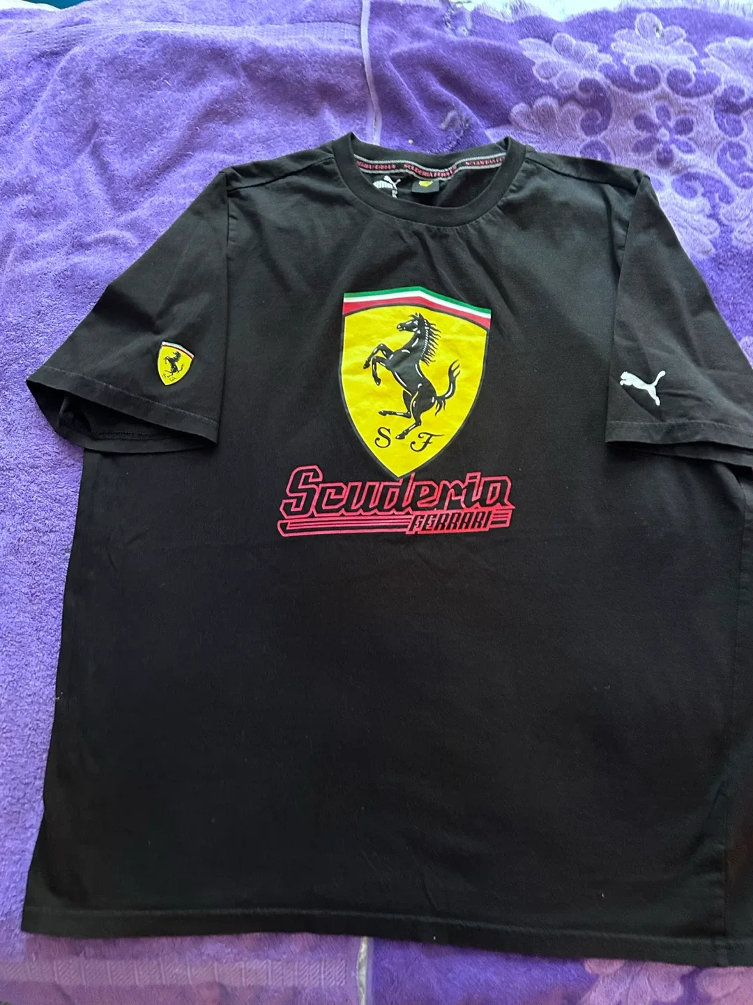 Puma Scuderia Ferrari Black T-Shirt image indicator(4)