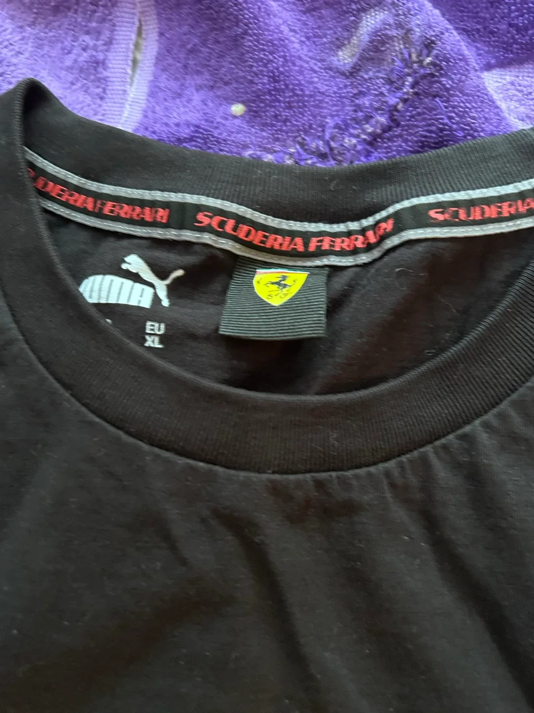 Puma Scuderia Ferrari Black T-Shirt image indicator(7)