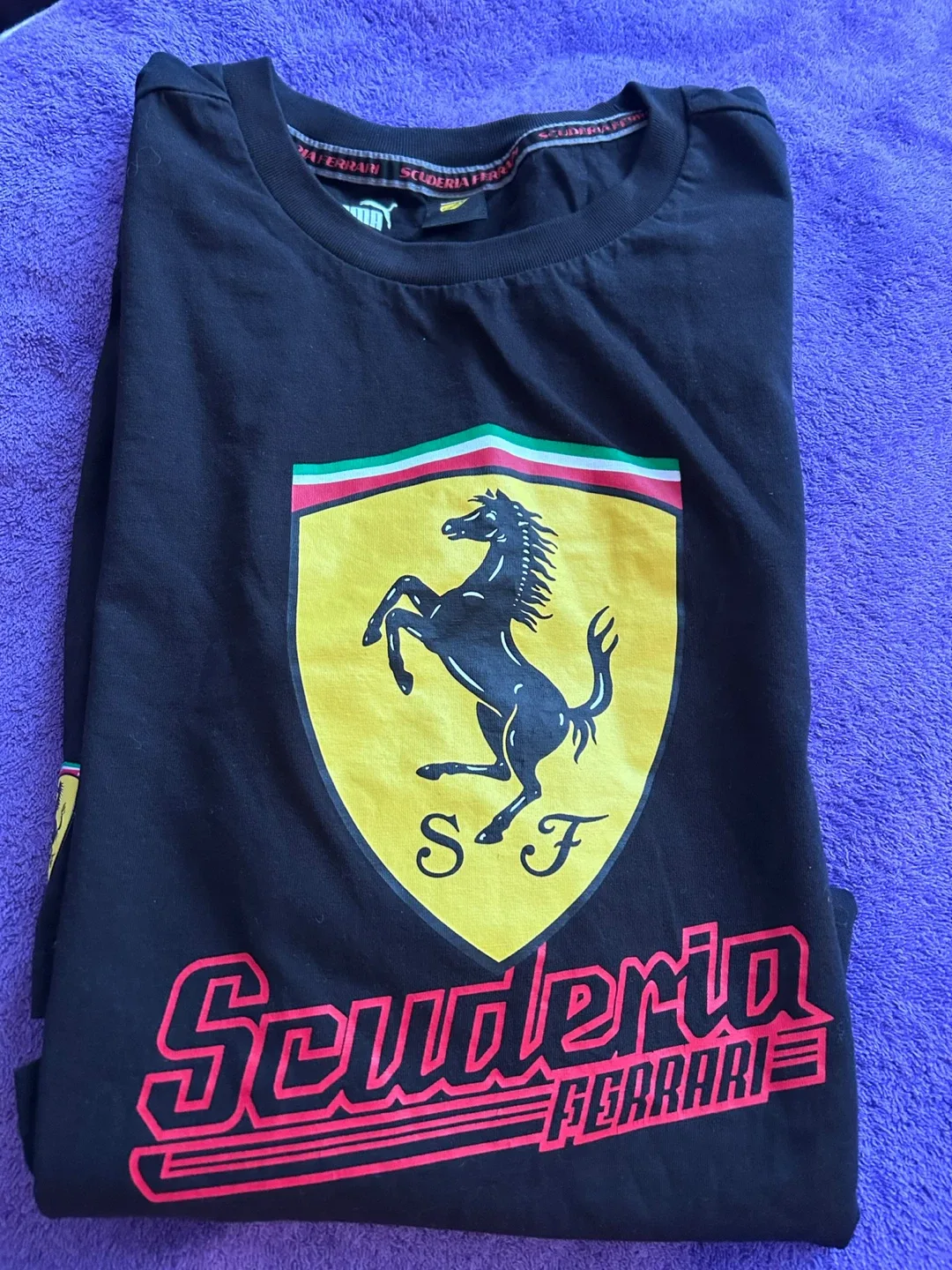 Puma Scuderia Ferrari Black T-Shirt image indicator(8)