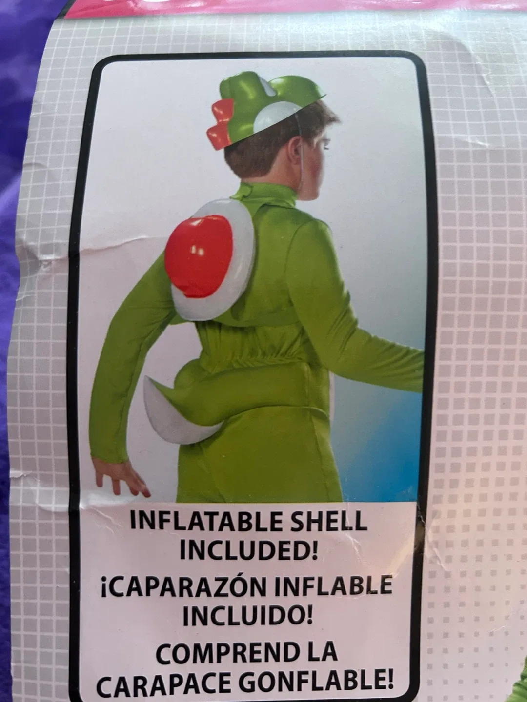 Yoshi Deluxe Child Costume - Size L/G (10-12) image indicator(5)