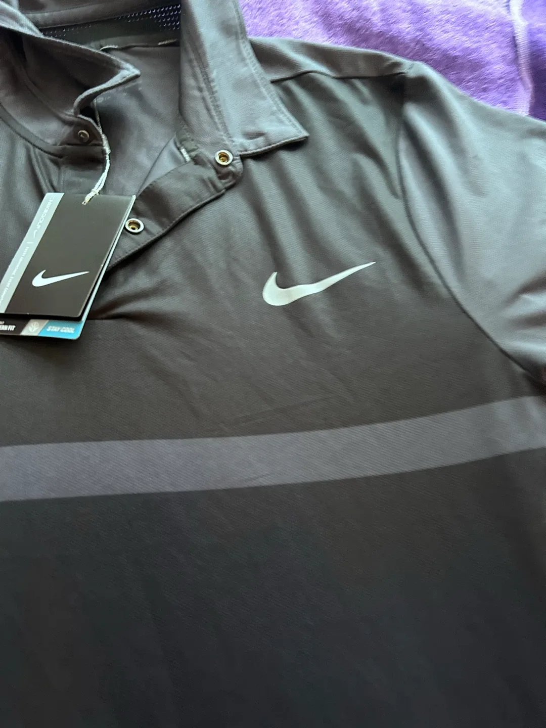 New Nike Golf Dri-FIT Polo Shirt - Men's Medium image indicator(2)