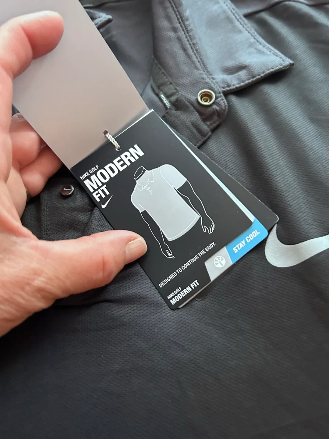 New Nike Golf Dri-FIT Polo Shirt - Men's Medium image indicator(3)