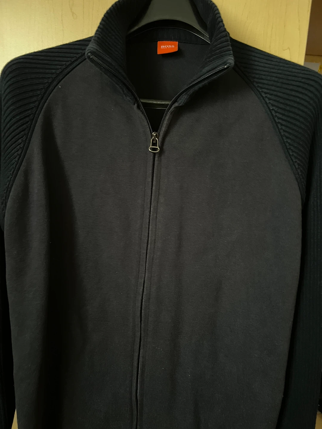 Hugo Boss Black Zip Up Sweater