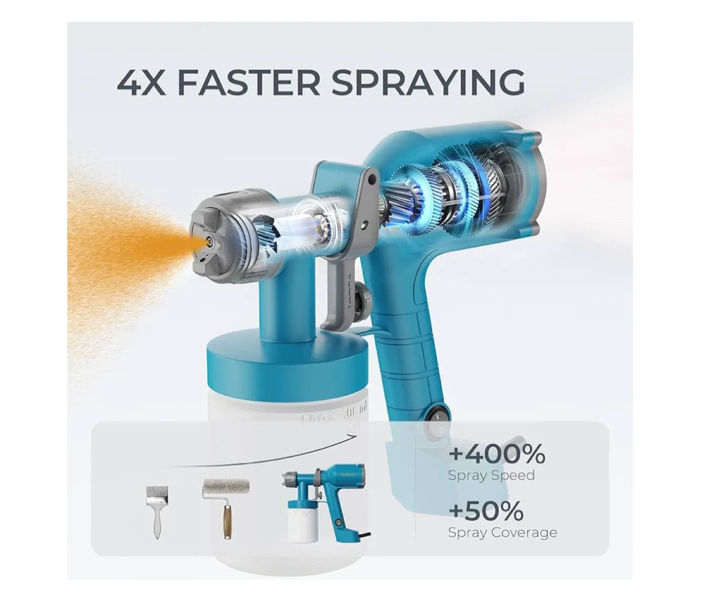 TILSWALL Paint Spray Gun image indicator(3)