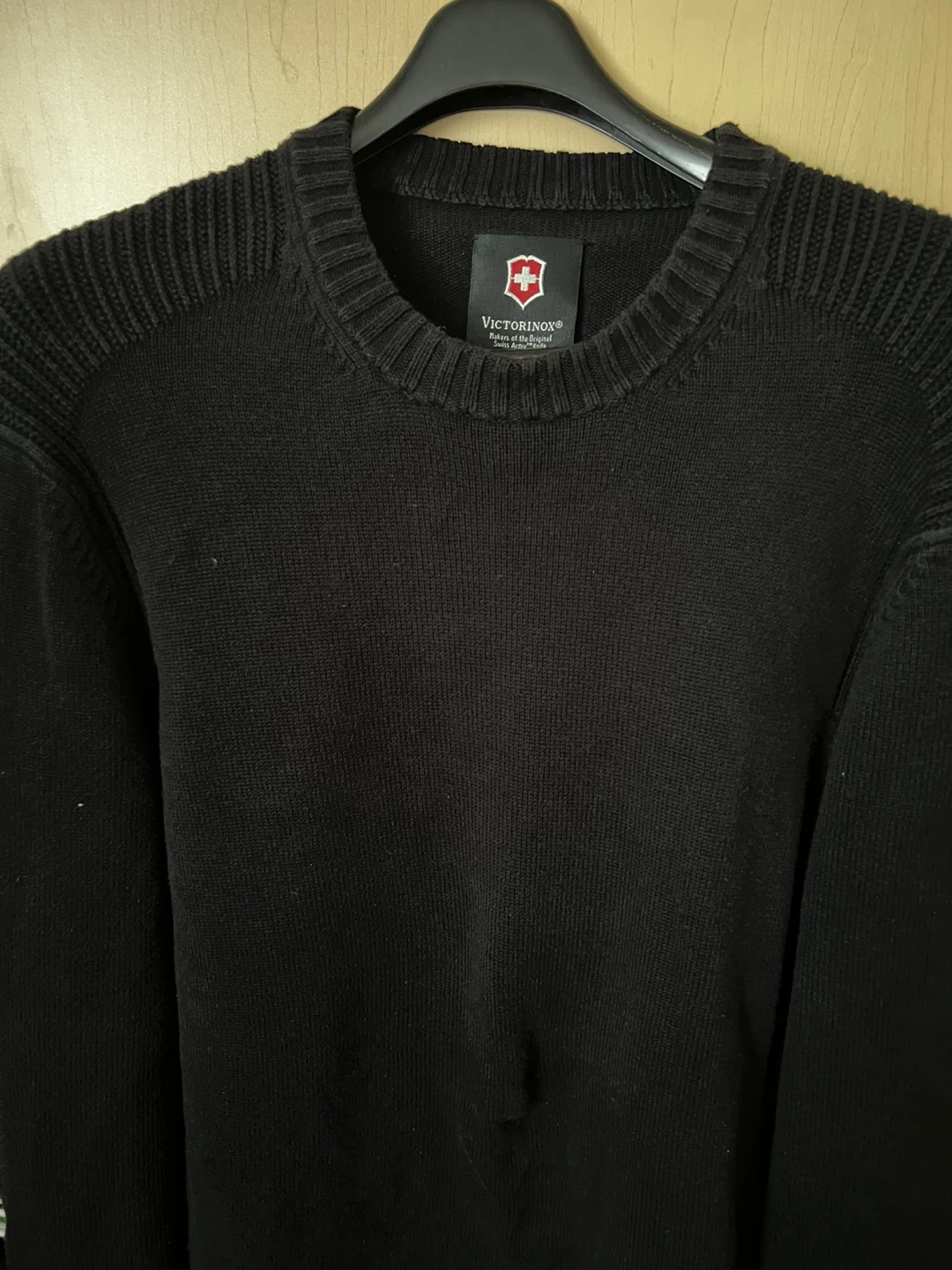Victorinox Black Knit Sweater