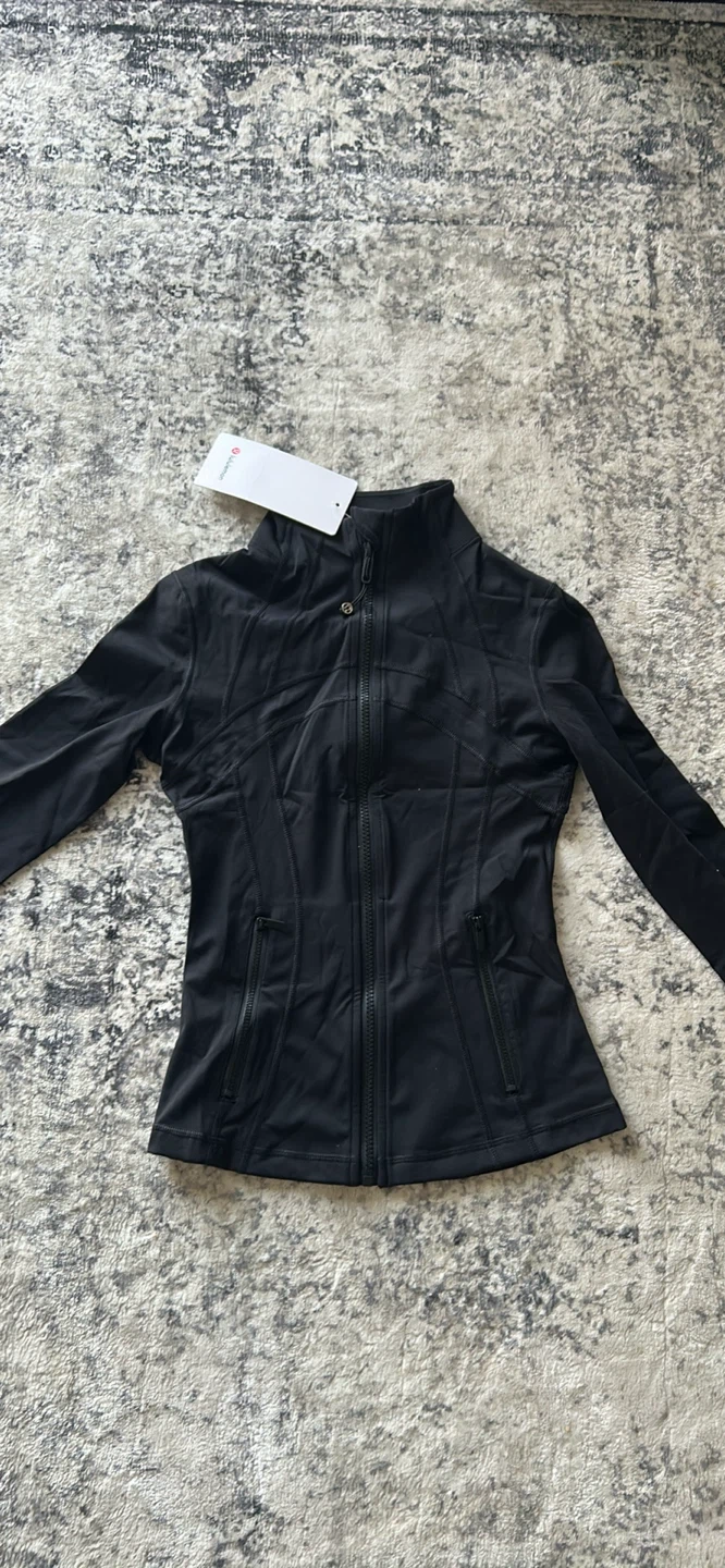 Lululemon Define Jacket Black Size 2- New