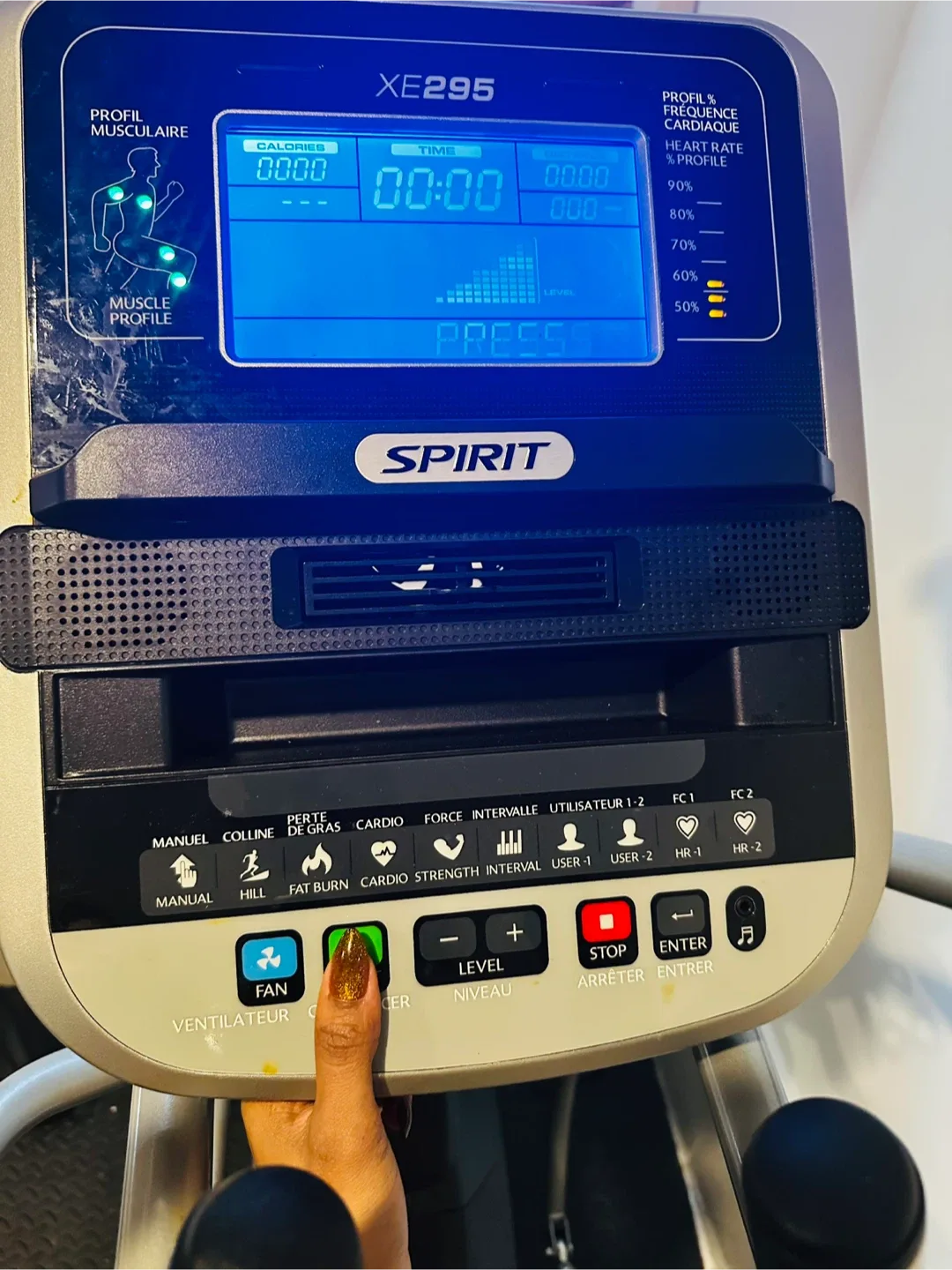 Spirit XE295 Elliptical Trainer image indicator(3)