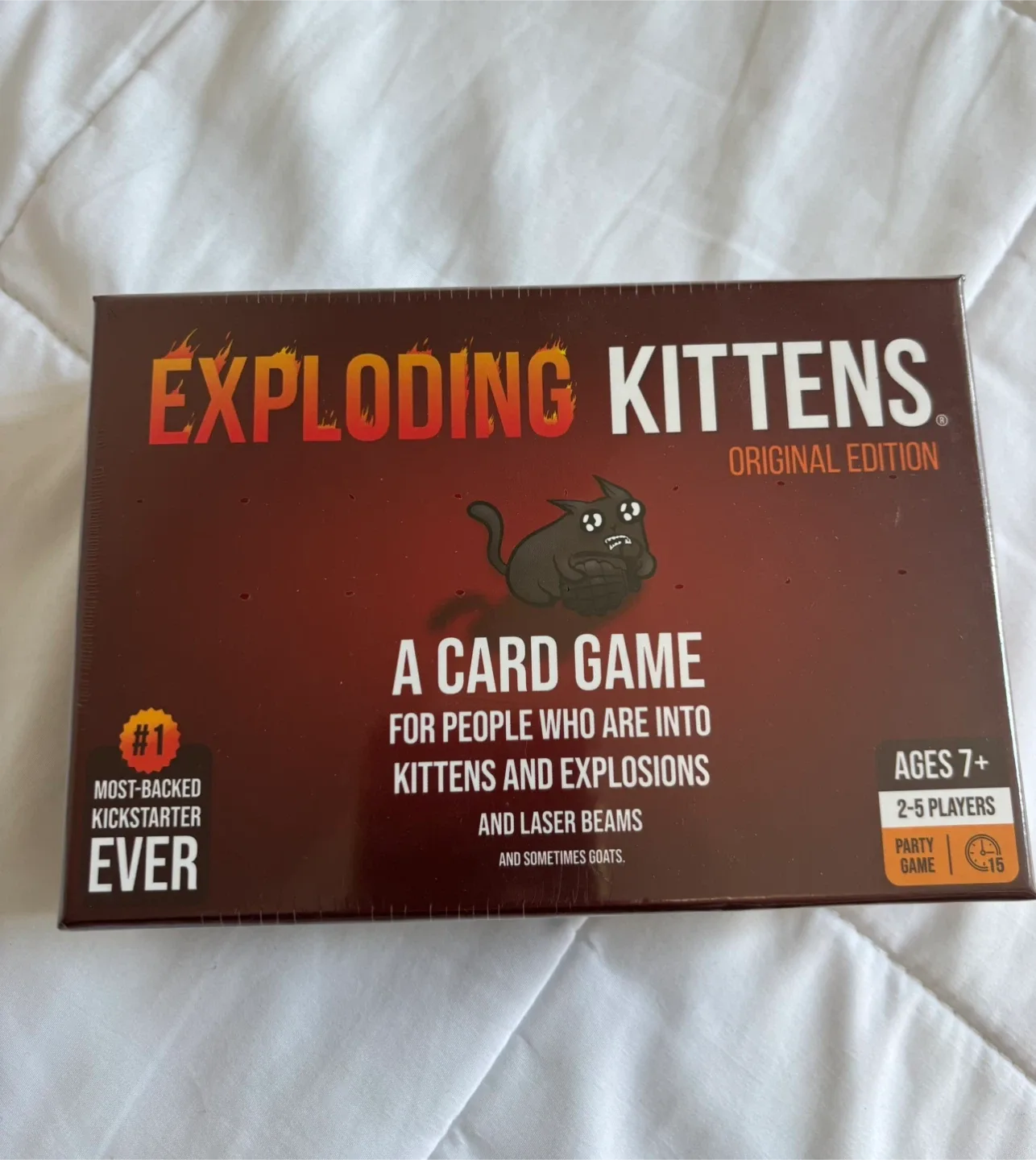 Exploding Kittens Original Edition Card Game thumbnail