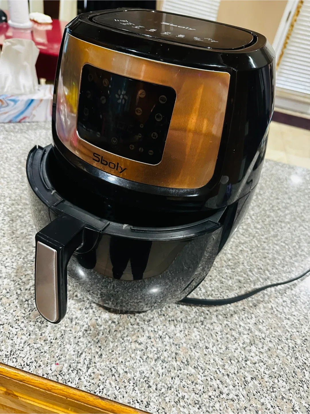 Sboly Air Fryer - Black & Copper image indicator(2)