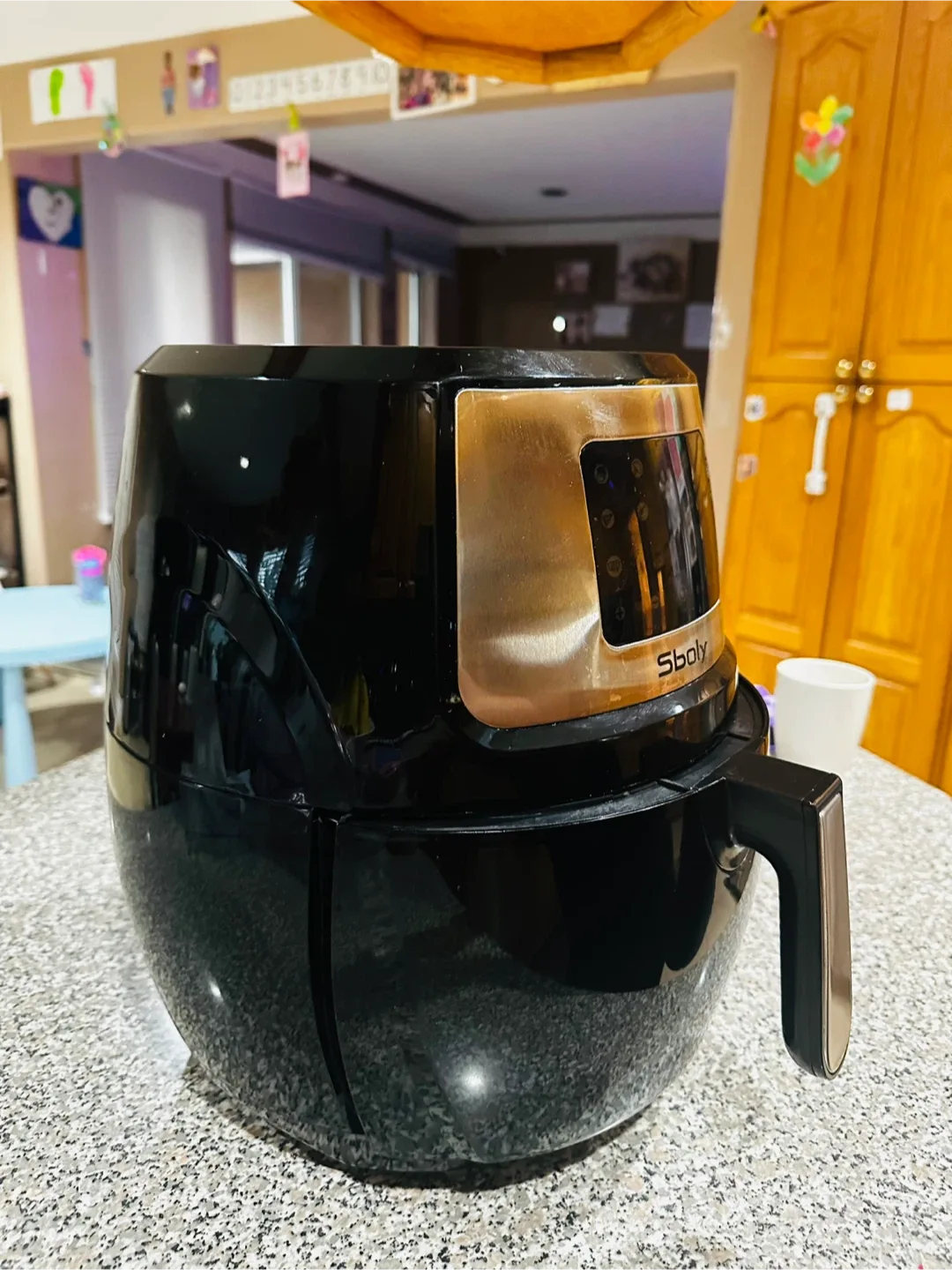 Sboly Air Fryer - Black & Copper thumbnail