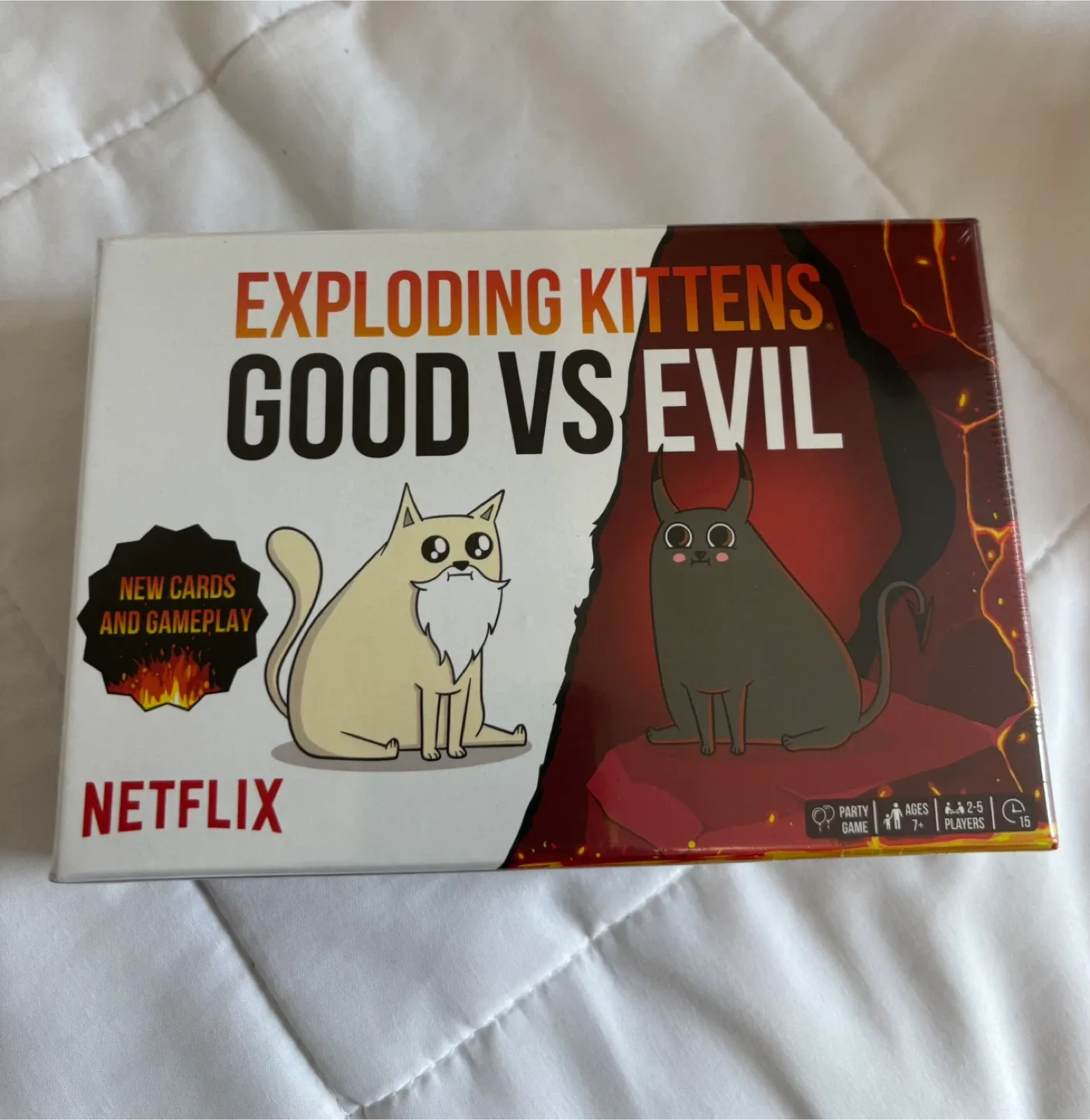 Exploding Kittens: Good vs Evil Card Game - NEW thumbnail