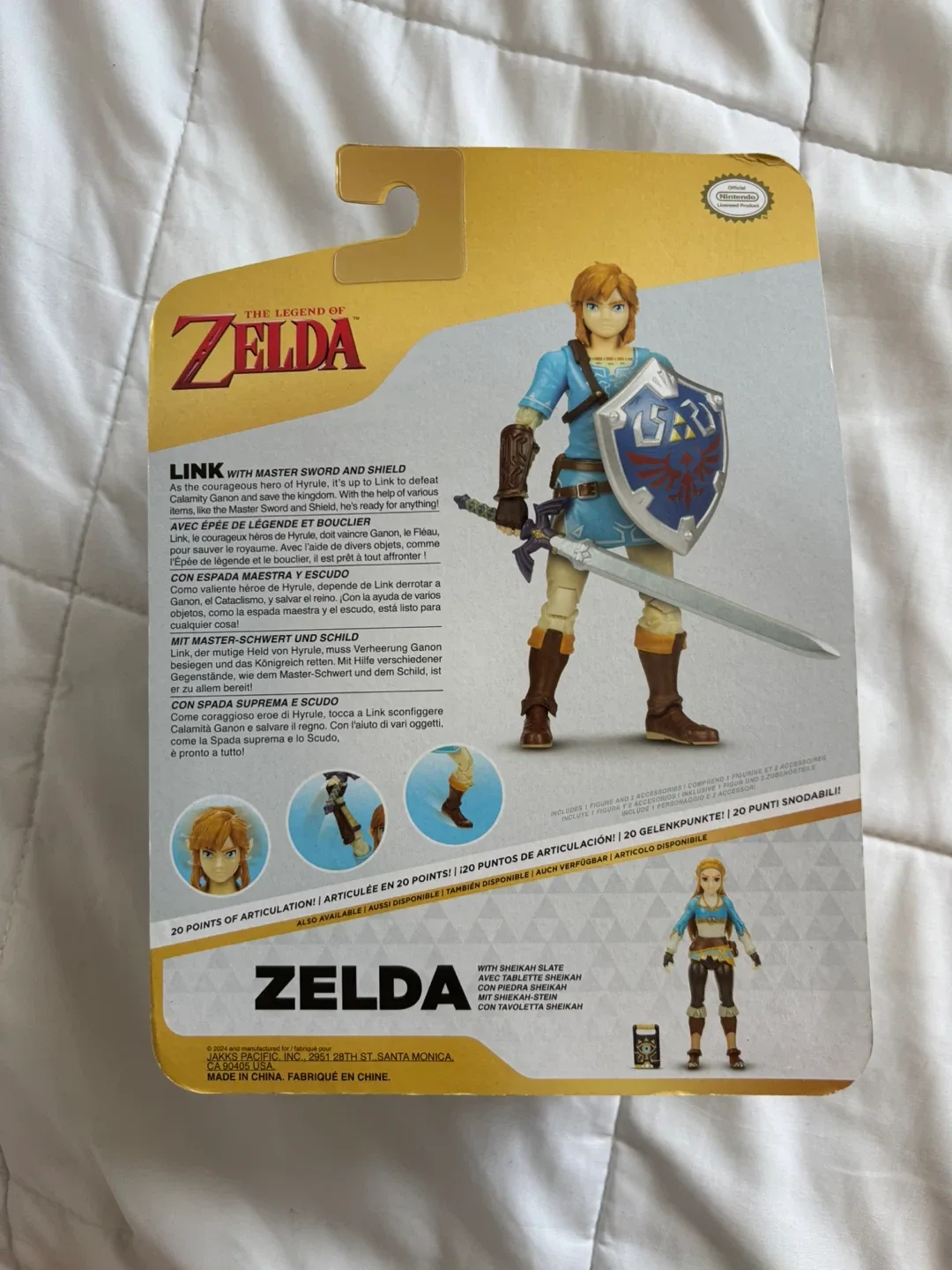 New Legend of Zelda Link Action Figure image indicator(2)