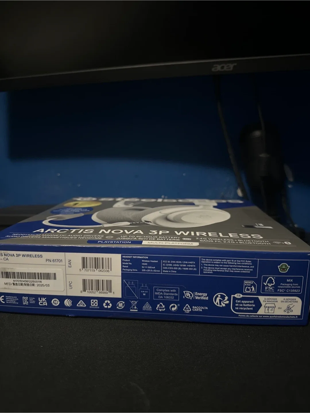 New SteelSeries Arctis Nova 3P Wireless Gaming Headset image indicator(5)